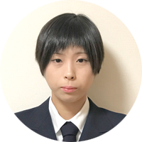 新田悠乃さん（岩手県立宮古商業高等学校卒）